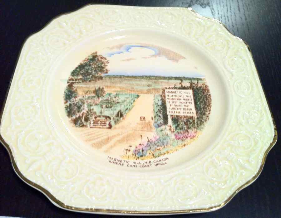 Magnetic Hill Square Salad Plate by S Fieldings & Co.-1