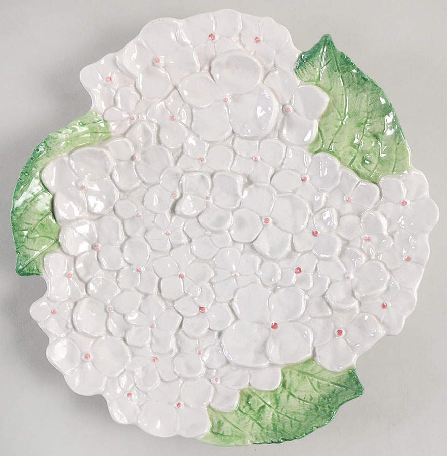 Hydrangea Salad Plate by Fitz & Floyd-1