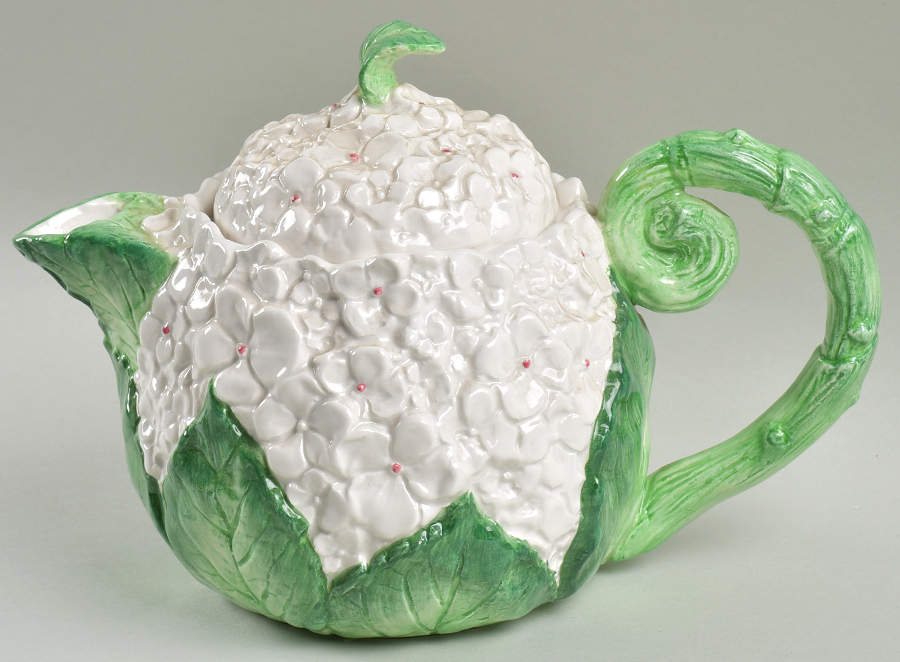 Hydrangea Teapot & Lid by Fitz & Floyd-1