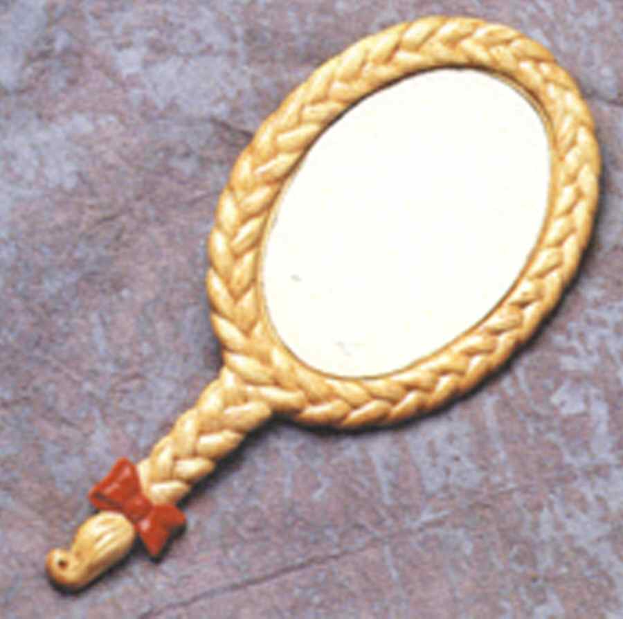 Lips Hand Mirror by Fitz & Floyd-1
