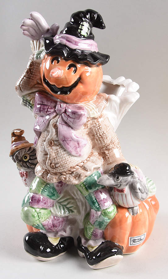 Halloween Hoedown Large Figural Vase by Fitz & Floyd-1