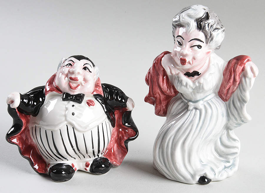 Halloween Hoedown Salt & Pepper Set by Fitz & Floyd-1