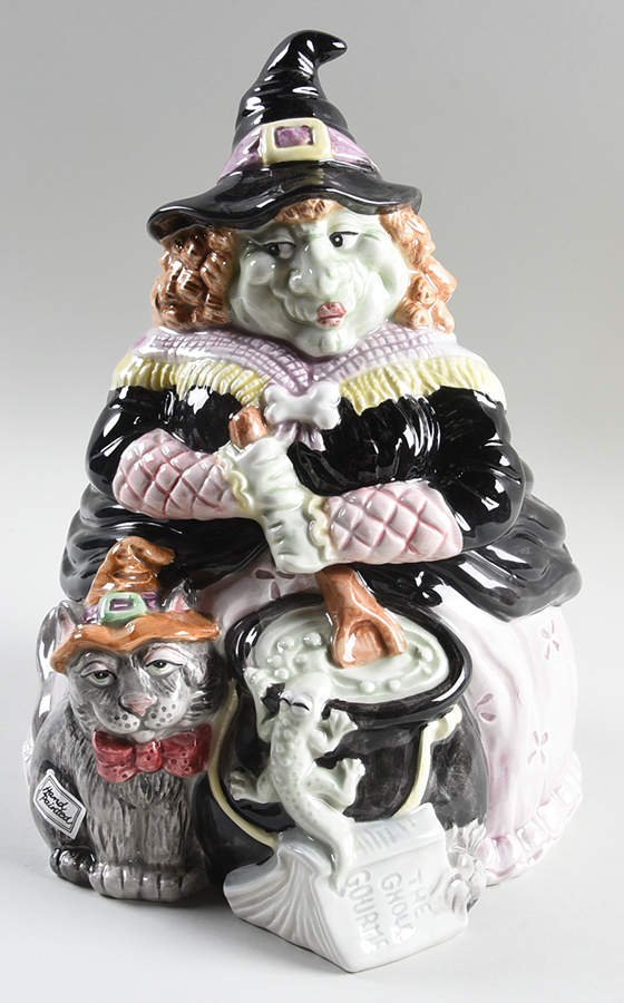 Halloween Hoedown Lid for Cookie Jar by Fitz & Floyd-1