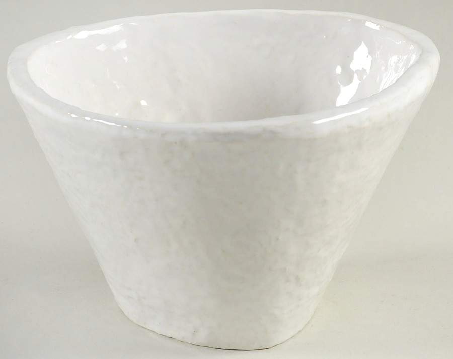 Casa Mia Bianco (White) Coupe Cereal Bowl by Fortunata-1