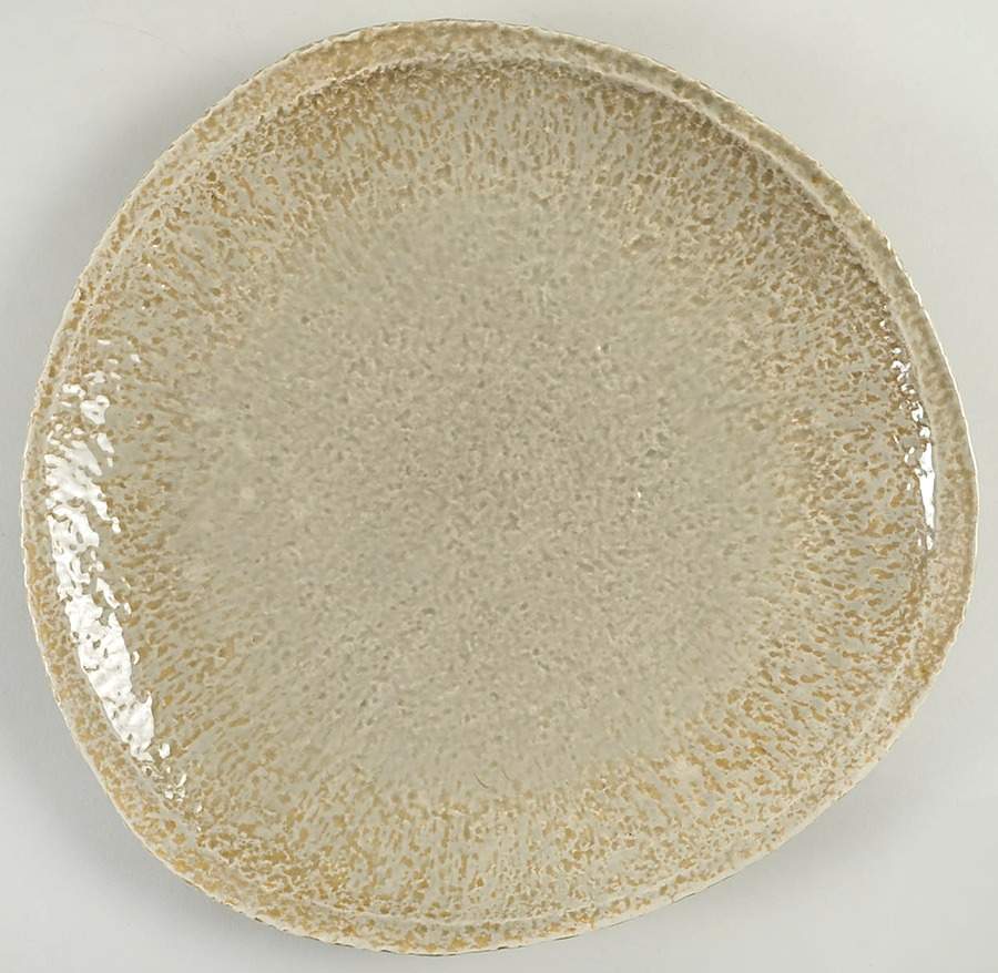 Casa Mia Oyster (Taupe) Dinner Plate by Fortunata-1