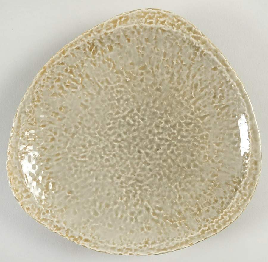 Casa Mia Oyster (Taupe) Bread & Butter Plate by Fortunata-1