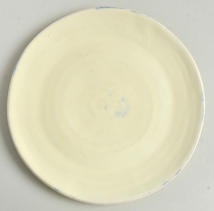 Festa Ivory Salad Plate by Fortunata-1