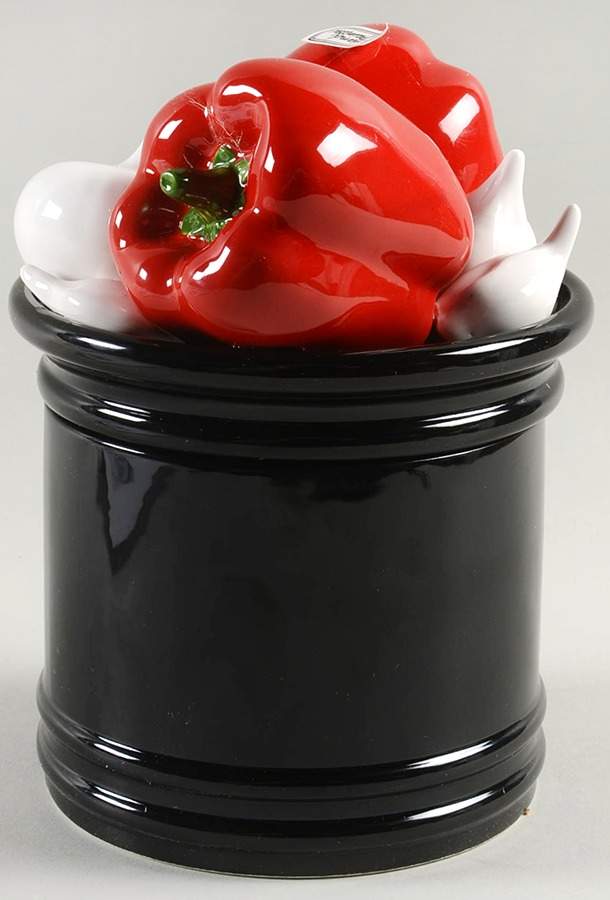 Farmers Market Small Canister & Lid by Fitz & Floyd-1