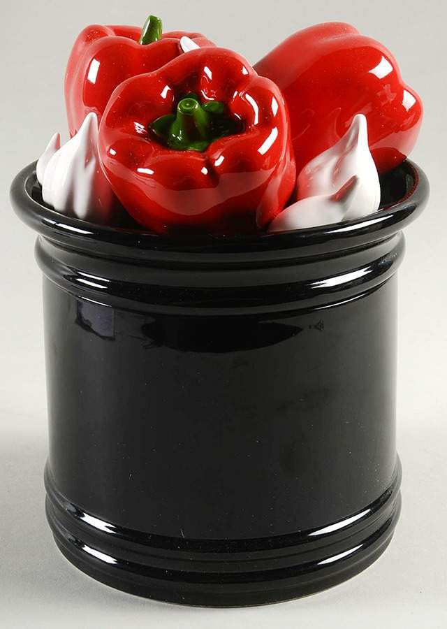 Farmers Market Medium Canister & Lid by Fitz & Floyd-1
