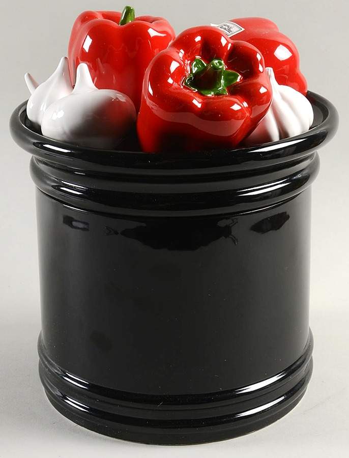 Farmers Market Large Canister & Lid by Fitz & Floyd-1