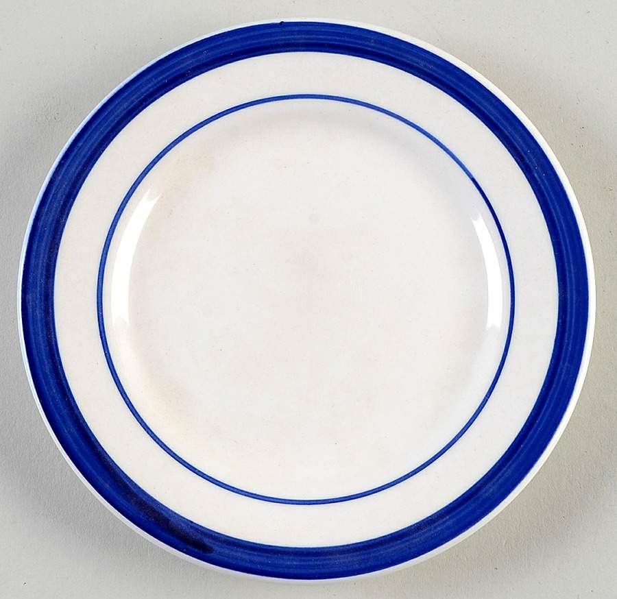 Bistro Blue Bread & Butter Plate by Farberware-1