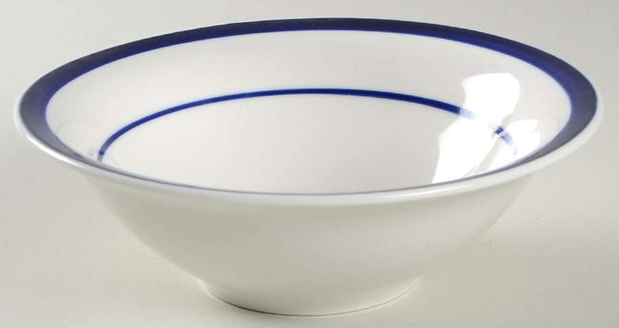 Bistro Blue Coupe Cereal Bowl by Farberware-1