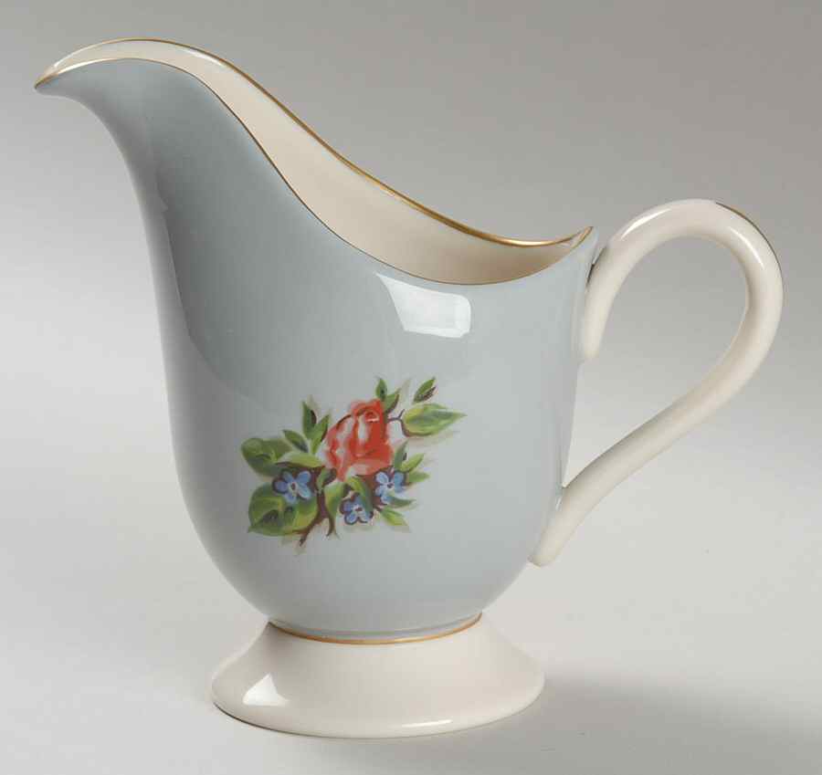 Romance Rose Gray Creamer by Fine Arts-1