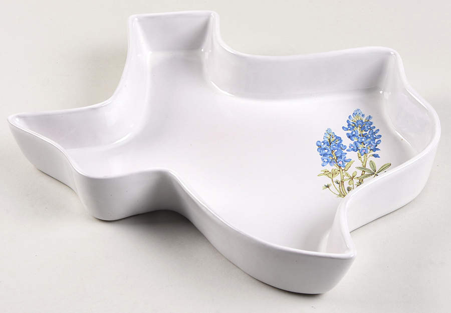 Blue Bonnet Figural Baker by Frankoma-1