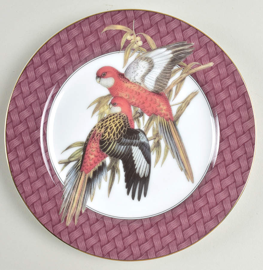 Oiseaux des Tropiques Salad Plate by Fitz & Floyd-1