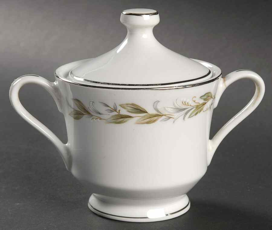 Harmony Sugar Bowl & Lid by Fine China of Japan-1