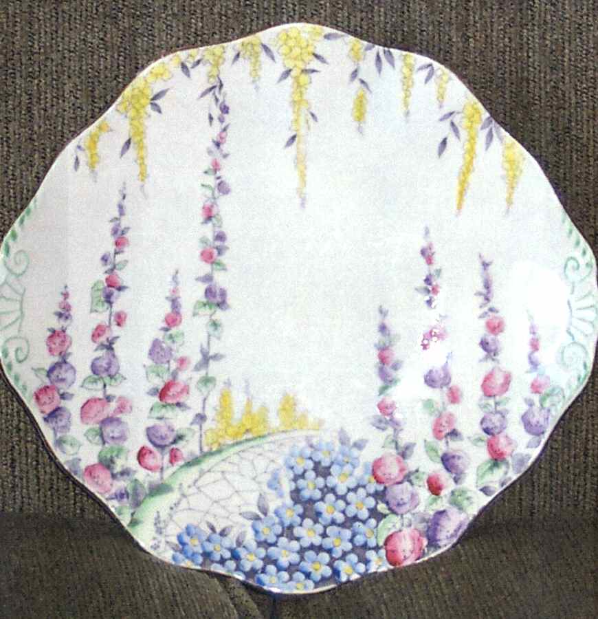 V2494 Handled Cake Plate by Foley-1