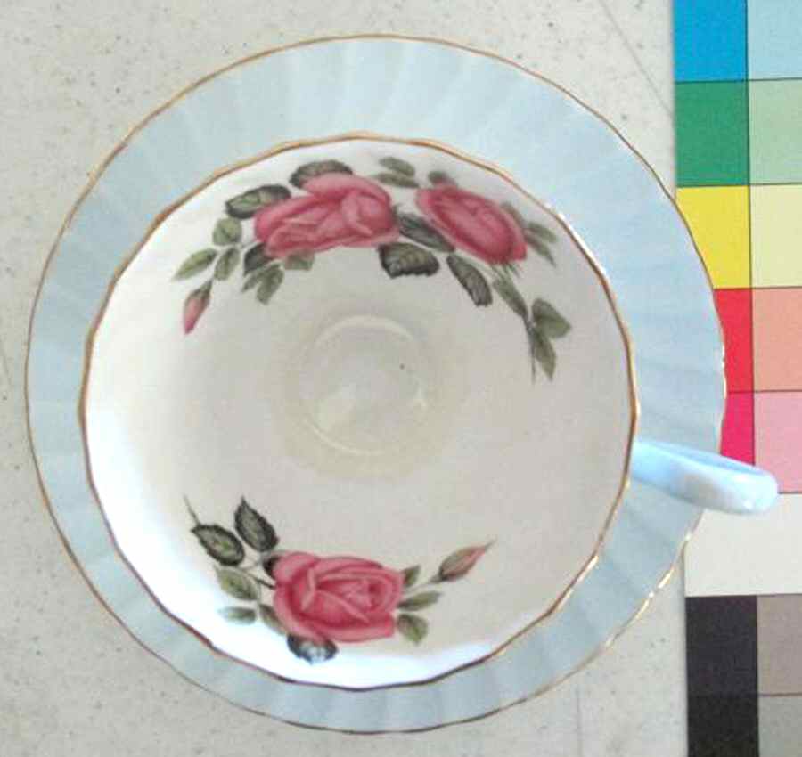 424x Footed Cup & Saucer Set by Foley-1