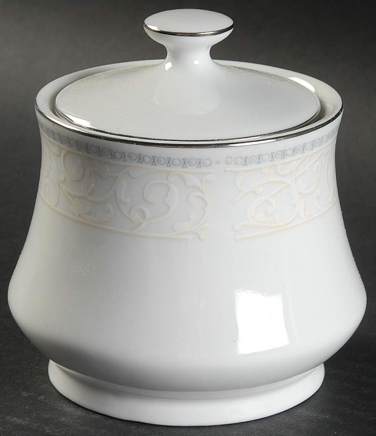 FCC194 Sugar Bowl & Lid by Fine China of China-1