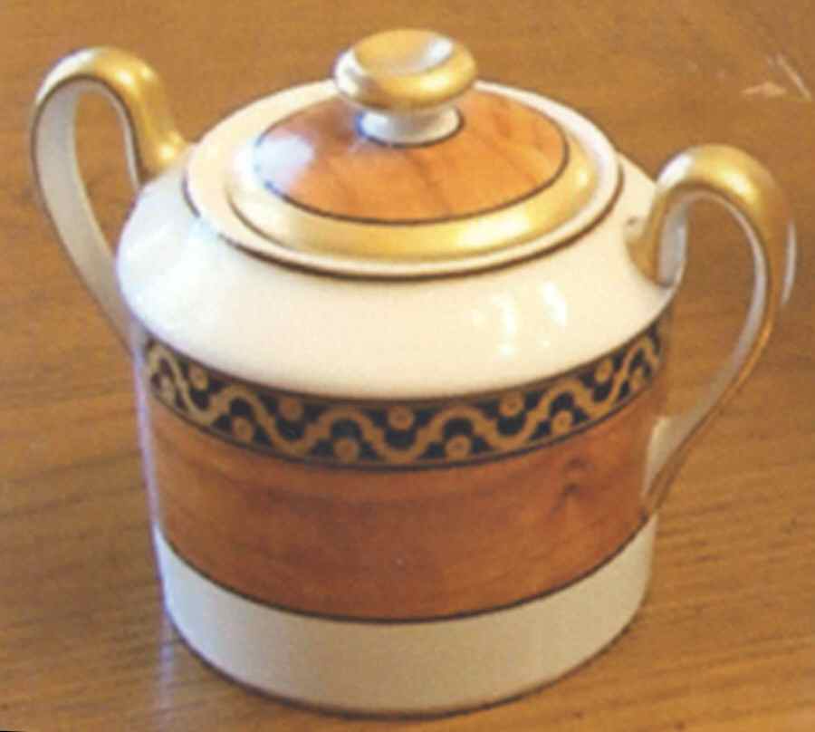 Bombee Sugar Bowl & Lid by Fitz & Floyd-1