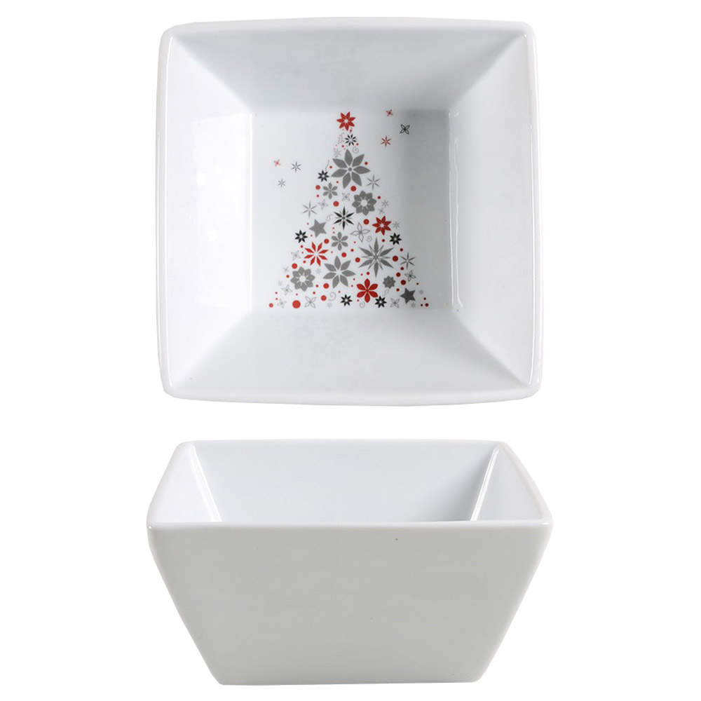 Holiday Tree Square Cereal Bowl by Food Network-1