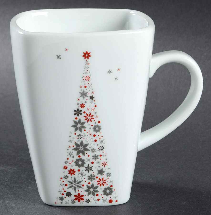 Holiday Tree Square Mug by Food Network-1