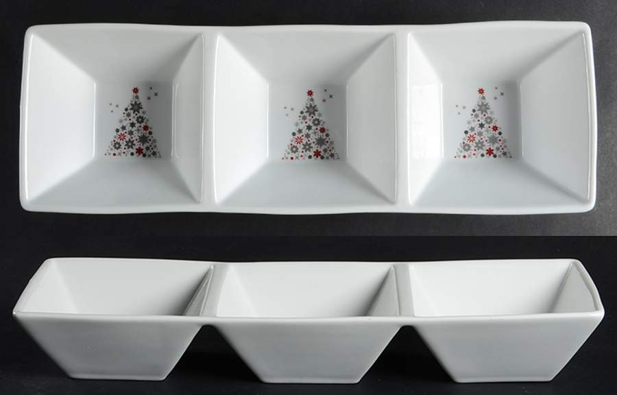 Holiday Tree 3 Section Server by Food Network-1