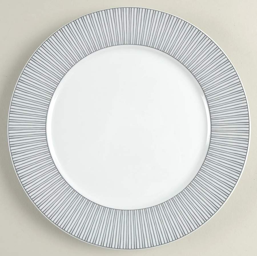Linework Earl Grey Salad Plate by Food Network-1