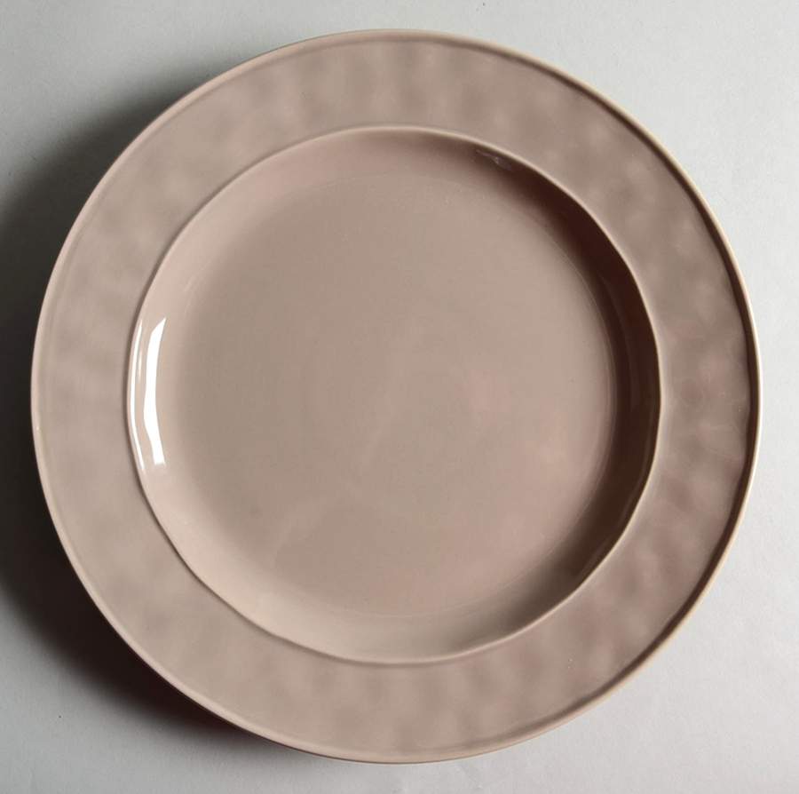 Fontina Taupe Dinner Plate by Food Network-1