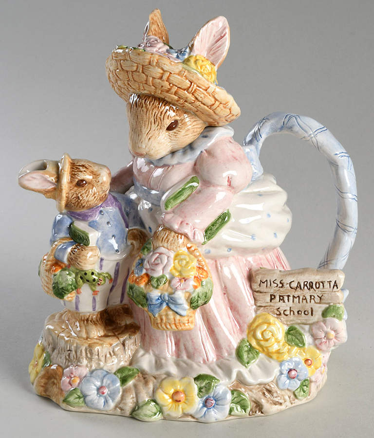 School Days Teapot & Lid by Fitz & Floyd-1