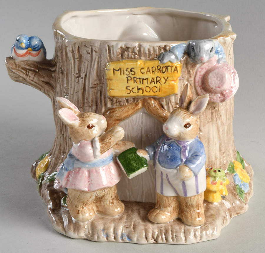 School Days Cookie Jar No Lid by Fitz & Floyd-1