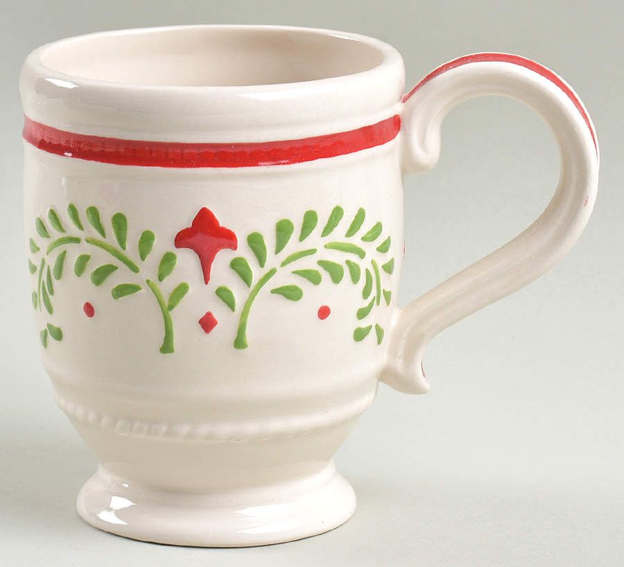 Winter White Holiday Mug by Fitz & Floyd-1
