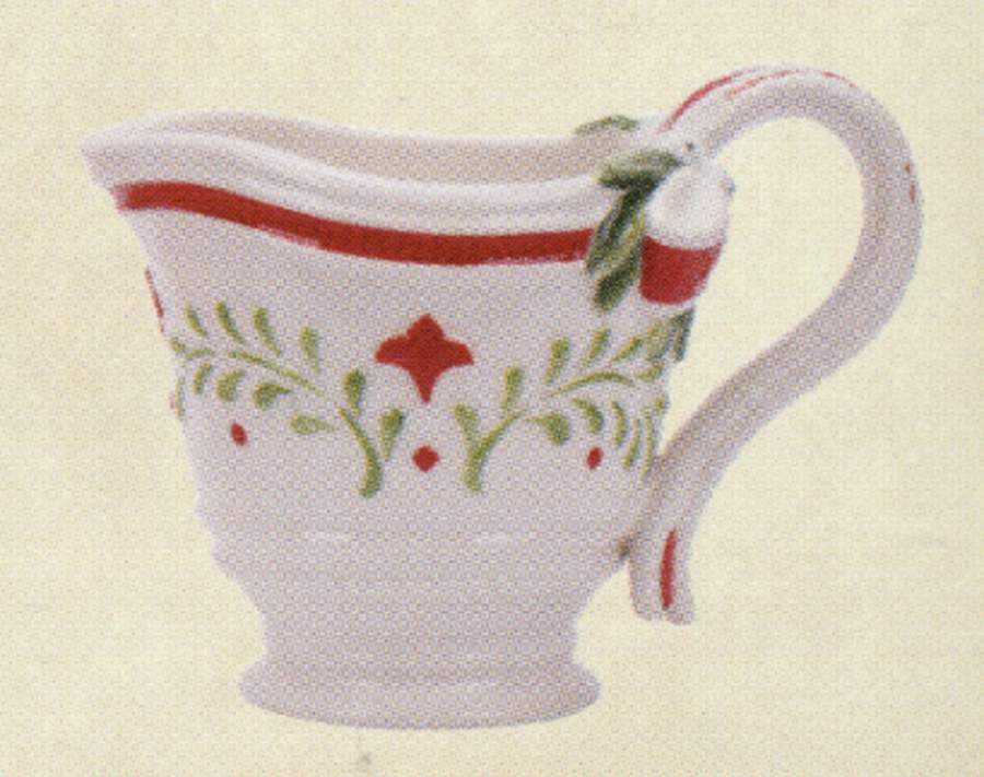 Winter White Holiday Creamer by Fitz & Floyd-1
