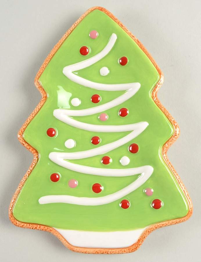 Gingerbread Village Snack/Canape Plate by Fitz & Floyd-1