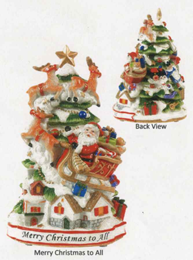 Holiday Musicals Musical Figurine by Fitz & Floyd-1