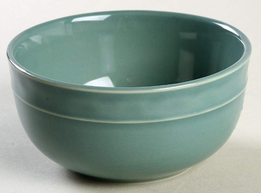 Fontina Seafoam Blue (Teal) Oatmeal Bowl by Food Network-1