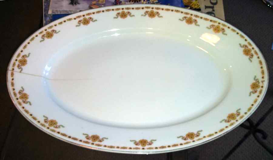 FRA62 12" Oval Serving Platter by Fraureuth-1