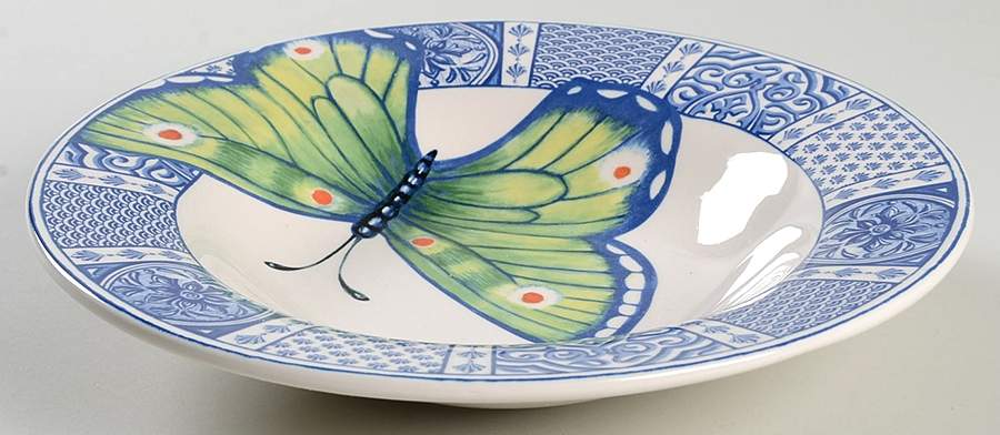 Courtyard Large Rim Soup Bowl by Fitz & Floyd-1