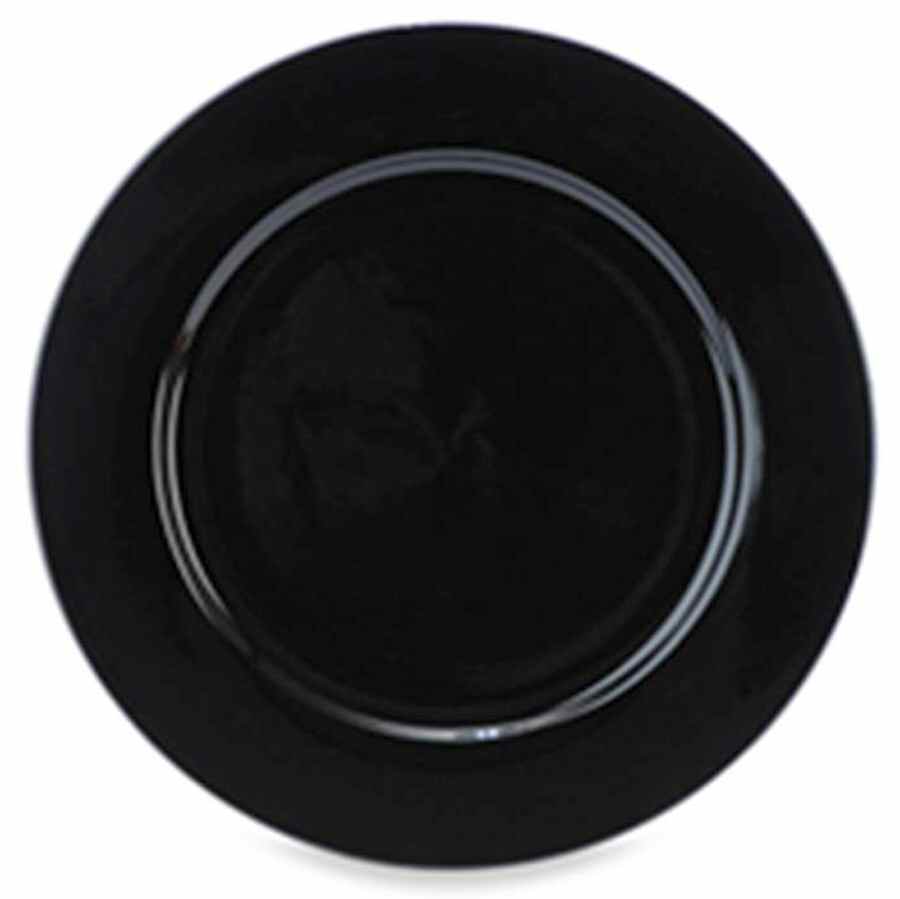 Everyday Black Dinner Plate by Fitz and Floyd-1
