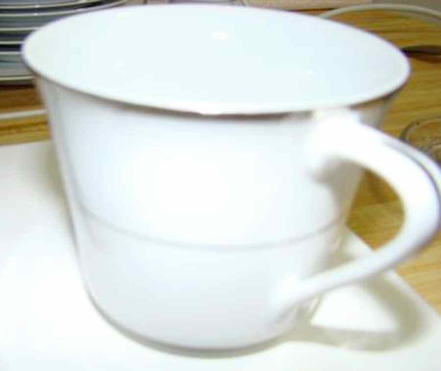 Eclipse Flat Cup by Fine China of Japan-1