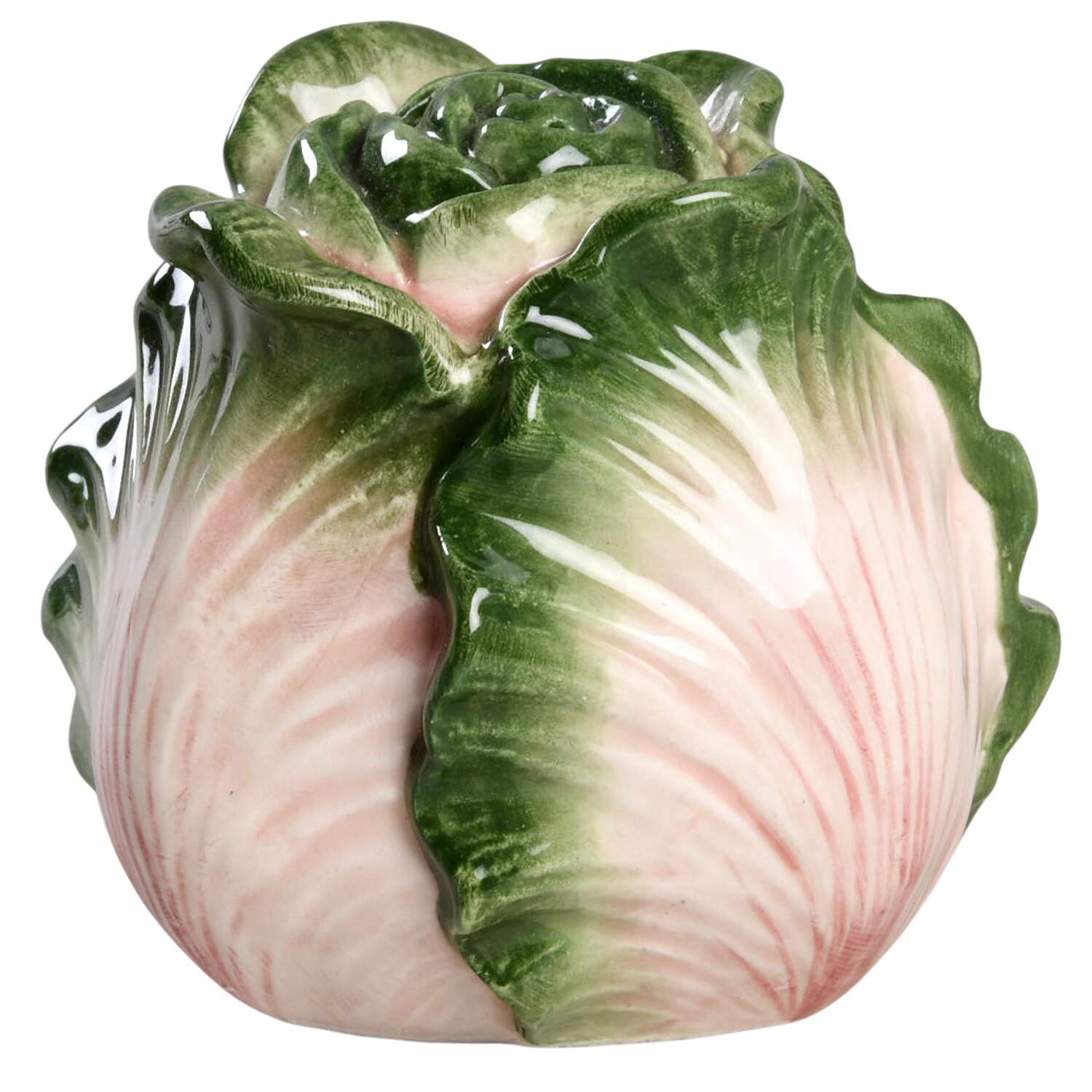 Cabbage Leaf Green Salt Shaker by Fitz & Floyd-1
