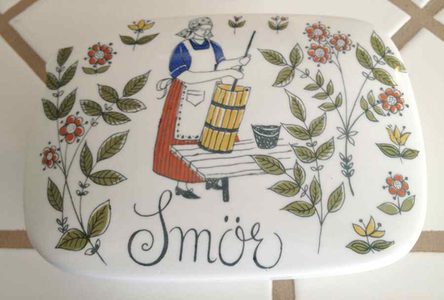 FIG34 Lid for Butter Box by Figgjo (Norway)-1