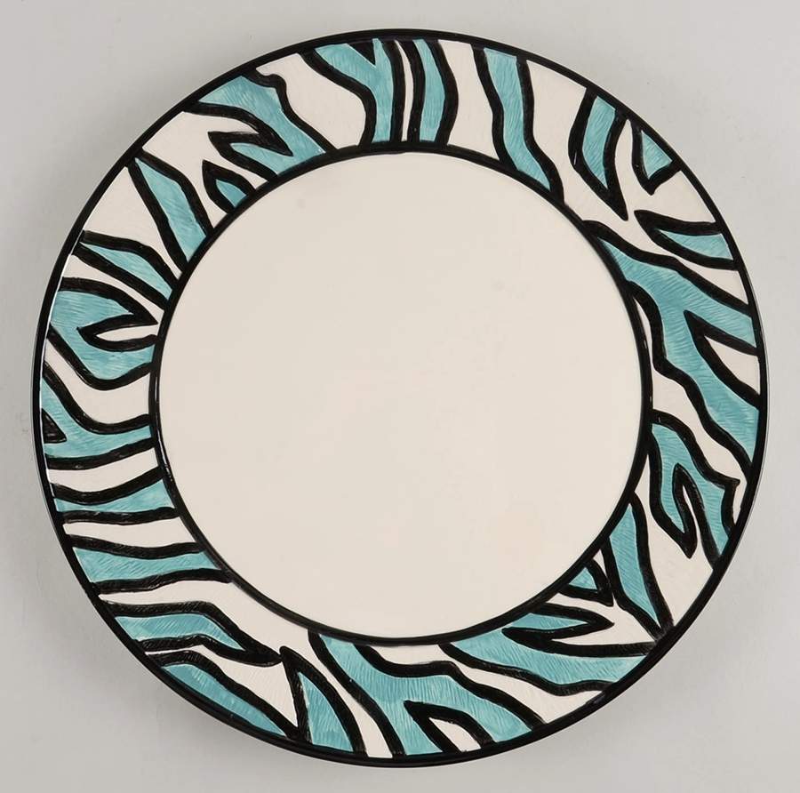 Cockatoo 14" Chop Plate (Round Platter) by Fitz & Floyd-1