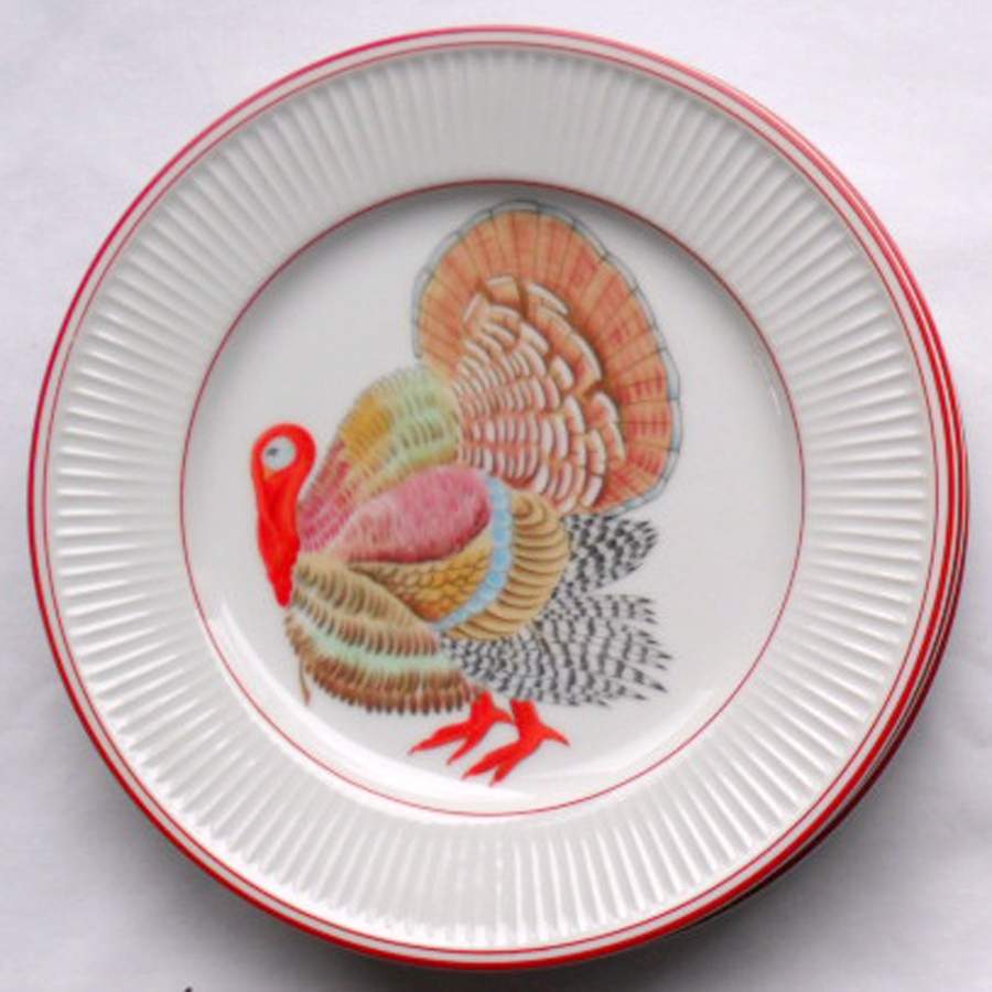 Turkey Trot Dinner Plate by Fitz & Floyd-1