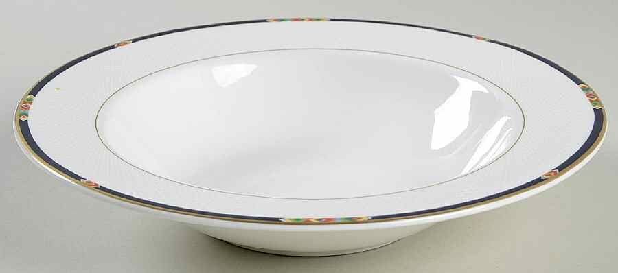 Navajo Rim Soup Bowl by Fitz & Floyd-1