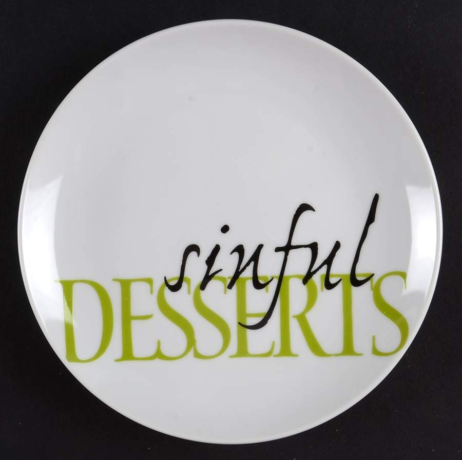 Color Accent Dessert/Pie Plate by Fitz & Floyd-1