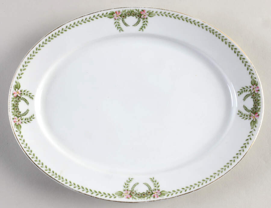 FR307 11" Oval Serving Platter by Franconia-Krautheim & Adelburg-1