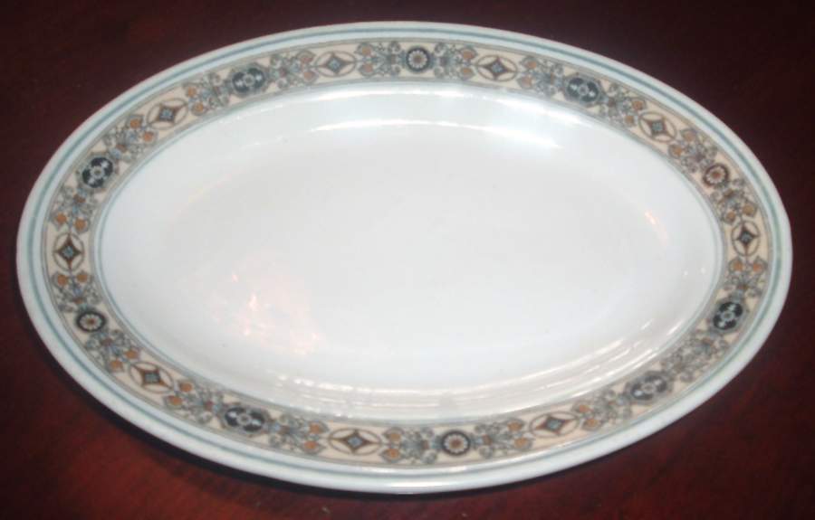 FRF9 14" Oval Serving Platter by Fraunfelter-1