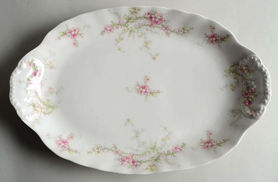 FXL5 14" Oval Serving Platter by French China - Limoges-1