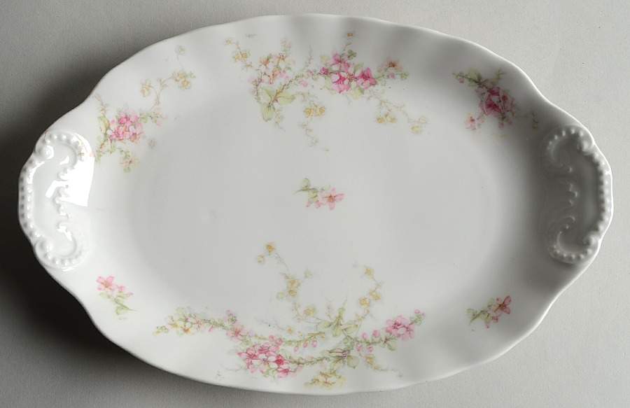 FXL5 12" Oval Serving Platter by French China - Limoges-1